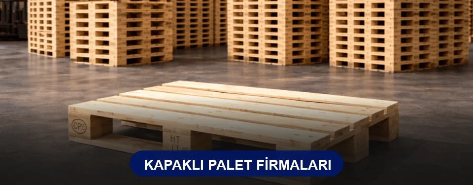 Kapaklı Ahşap Palet